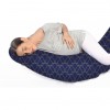 Greco Strom Μαξιλάρι εγκυμοσύνης & θηλασμού  Standard Honey Comb Blue